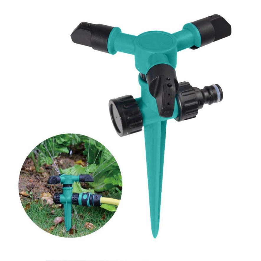 Rotating Garden Lawn Sprinkler Stake