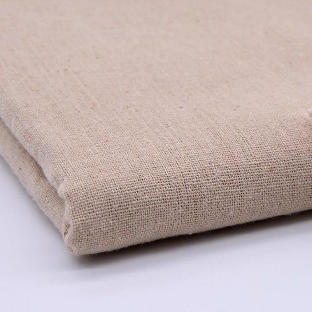 Natural Beige Sackcloth Tablecloth without Pattern