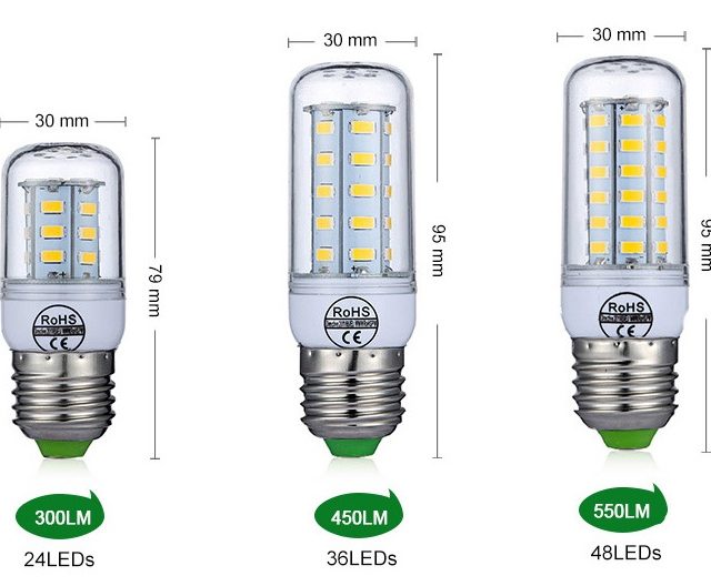 E27 Corn Bulb LED Light