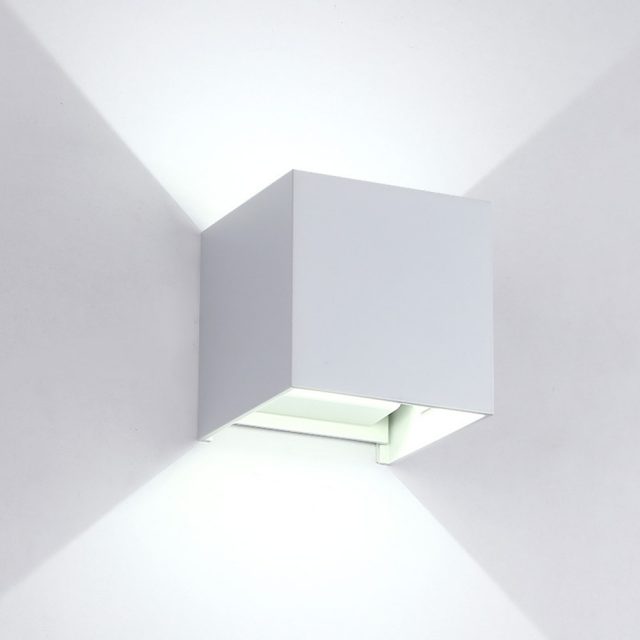 Waterproof Square Shaped LED Wall Light