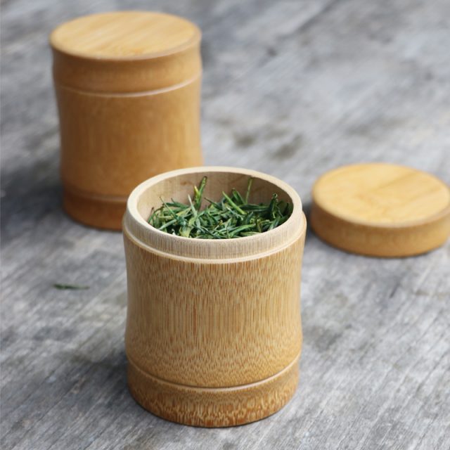 Bamboo Storage Jars for Tea