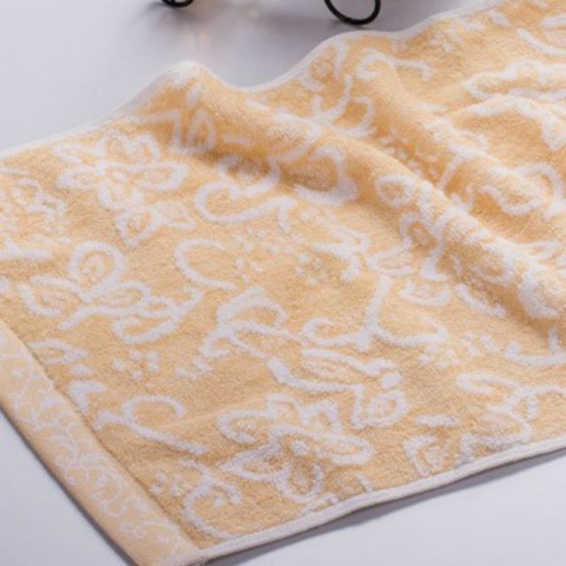 Floral Print Face Towel