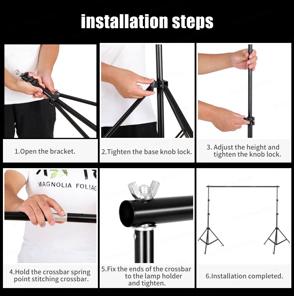 Photography Background Support Kit Photography Background Support Kit