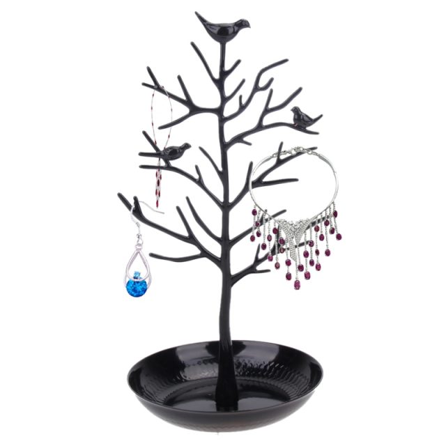 Tree With Birds Shape Jewelry Stands